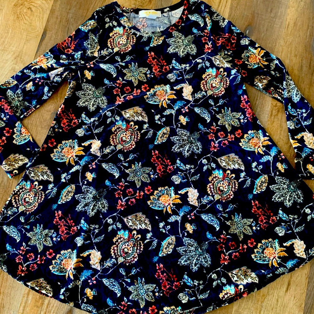 Love Kuza Navy Dress size Large